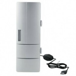 Hűtőszekrény Mini USB hűtőszekrény Fagyasztó kannák Sörhűtő, melegebb utazás R S4K2