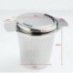 9X (Mesh Tea Infuser rozsdamentes acél szűrő extra finom hálóval illeszkedik a standard Cu H5I7-hez