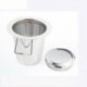 9X (Mesh Tea Infuser rozsdamentes acél szűrő extra finom hálóval illeszkedik a standard Cu H5I7-hez
