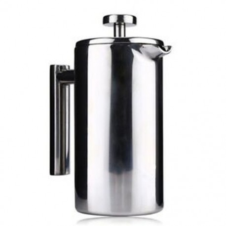 2X (350ML rozsdamentes acélból szigetelt kávéfőző szűrővel, dupla falú Q2F8.)