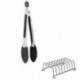 8X (Air Fryer kiegészítők Deep Fryer Universal, Tortahordó, Pizza Pan, Mat, I5E3