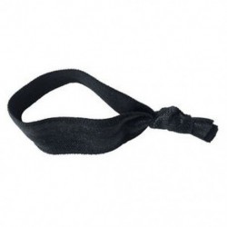 Fekete - Divat Női Aranyos Knot Egyszerű stílusú, nem gyűrődnek a hajkötések (10 db-os készlet) BEB