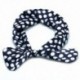 Lady Hair Head Band Wrap Sál Fejpánt Navy Blue Pöttyös Hot I6U9 X2B0