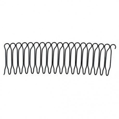 Láthatatlan hajvágó fésű nők lányok láthatatlan hajkapocs haj ékszerek fekete N7V1