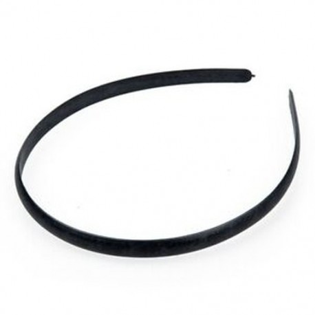 12 x 10 mm-es műanyag hajpánt ékszerek, fekete haj kiegészítők A2H4