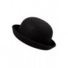 1X (fekete női Vogue szüret aranyos divatos bowler derby kalap Cloche Fashion U3T3)