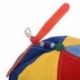 Állítható propeller sapka sapka sapka többszínű bohóc jelmez kiegészítő D8N2