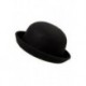 2X (fekete nők Vogue szüret aranyos divatos bowler derby kalap Cloche Fashion G5V5)