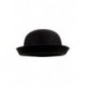 2X (fekete nők Vogue szüret aranyos divatos bowler derby kalap Cloche Fashion G5V5)