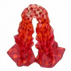 6X (Fashion Dot Girls Lady Wrap kendő sifon sál ellopta (2. típusú) R7R5)