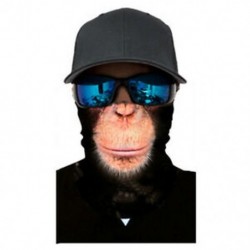 6X (3D mágikus törülközővel ellátott digitális nyomtatású orangutánmaszk zökkenőmentes napelem krémmel,
