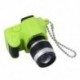 20x (Mini Digitális tükörreflexes fényképezőgép stílusú LED-es vaku fényzár hangjelző kulcstartó (Random C