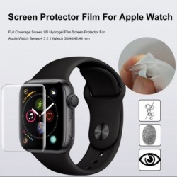 1x Teljes lefedettségű 9D hidrogél filmvédő fólia Apple Watch sorozathoz 4 3 2 1 iWatch 38/40/42/44 mm