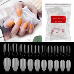 Natúr - 500db Ovális műköröm - műköröm építéshez