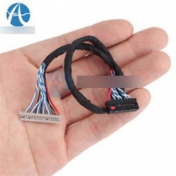 20Pin DF14 20-20 jel 8 bites LCD képernyő meghajtó kártya vonal LVDS képernyő kábel