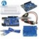 Arduino UNO R3 kezdőkészlet - UNO R3 Starter Kit mikrokontroller ATMEGA328 270próbapanel USB kábel Arduino-hoz