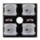WS2812B 2 * 2 4-bites teljes szín 5050 RGB LED lámpa panel világítás Arduino
