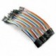 10 cm-es női-női vezeték - 10/20CM Multi Dupont Male to Female próbapanel Jumper Wire Raspberry Pi Arduino