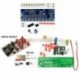 3. tétel - NE555   CD4017 LCD fény vízkészlet DIY készlet Elektronikus modul ICSK057A Piros