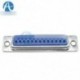 25 pin D-SUB női DB25F forrasztható csatlakozó adapter DB25