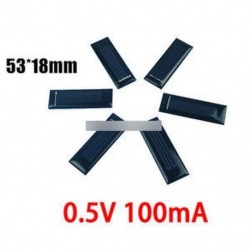 Mini Solar Panel 0.5V 100mA napelemes fotovoltaikus panelek akkumulátor töltő