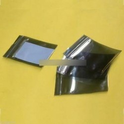 10db 60x90mm 6x9cm műanyag zip zár árnyékolás elleni statikus táska tartók Csomagolás
