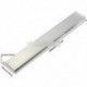 Ezüst-fehér hűtőborda LED 150x20x6mm hűtőborda alumínium hűtőf