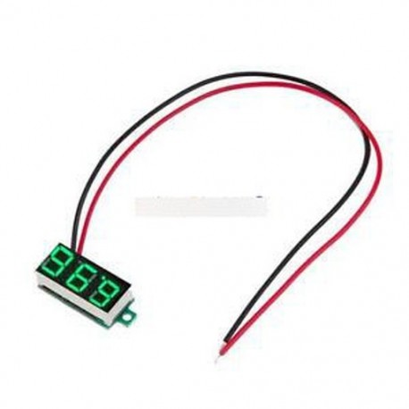 DC 3-30V 0,36 2 vezetékes LED digitális feszültségmérő feszültség feszültségmérő autómotor