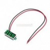 DC 3-30V 0,36 2 vezetékes LED digitális feszültségmérő feszültség feszültségmérő autómotor