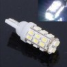 2db fehér fényes T10 1206 28 SMD LED autós lámpabemutató fénylámpa blub