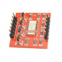 4-csatornás opto-leválasztó IC modul Arduino magas és alacsony szintű bővítő kártya