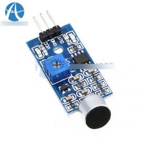 Mikrofonérzékelő Nagy érzékenységű hangfelismerő hangkapcsoló modul Arduino