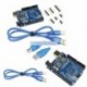 USB A csatlakozó B típusú dugaszkábelhez ... - UNO R3 Kompatibles panel mit Atmel ATmega328P 16MHz CH340 CH340G USB
