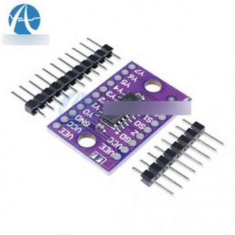 74HC4051 8 csatornás Mux analóg multiplexer demultiplexer modul a Raspberry Pi