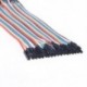 40db Dupont huzal jumpercables 20cm 2,54MM hím 1P-1P Arduino