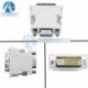 15 érintkezős VGA nő 24   1 tűs DVI-D férfi adapter videó konvertáló PC laptophoz