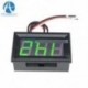 Zöld 0,56 "DC 4,7-30V LED digitális feszültségmérő panel Pontos mérő 3 vezeték