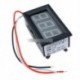 Kék LED panel mérő Mini digitális feszültségmérő DC 0V 99,9V TOP