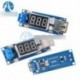 DC 4.5-40V-tól 5V-ig 2A USB töltő DC-DC Léptetőcsap átalakító feszültségmérő modul