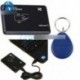 10 * ID kulcscímkék - USB RFID közelségérzékelő Smart ID kártyaolvasó 125KHz EM4100 IC kulcstartó kulcscímke