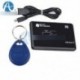 10 * ID kulcscímkék - USB RFID közelségérzékelő Smart ID kártyaolvasó 125KHz EM4100 IC kulcstartó kulcscímke