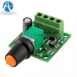 2A motorfordulatszám-szabályozó PWM 1803BK   önkioldó biztosíték DC 1.8V 3V 5V 6V