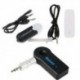 Bluetooth zenei vevő V3.0 - 3.5 mm-es Bluetooth AUX Audio Mono fekete / fehér zene otthoni autós vevőadapter 3.0