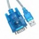 USB - RS232 soros port 9 pin DB9 kábel soros COM portadapter átalakító kék