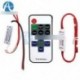Dimmer   távirányító - 12V Dimmer Controller RF vezeték nélküli távkapcsoló vezérlő LED csík fényhez
