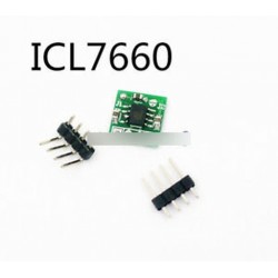 ICL7660 - LM2662 / ICL7660 / ICL7662 / TPS60403 Pozitív a negatív feszültség fordított modul