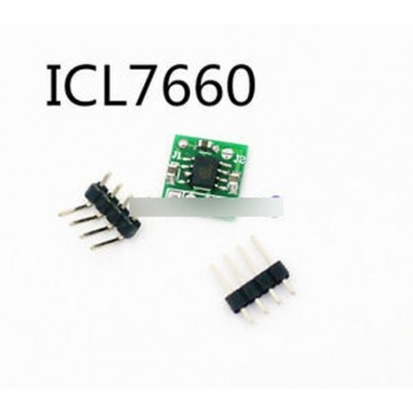 ICL7660 - LM2662 / ICL7660 / ICL7662 / TPS60403 Pozitív a negatív feszültség fordított modul