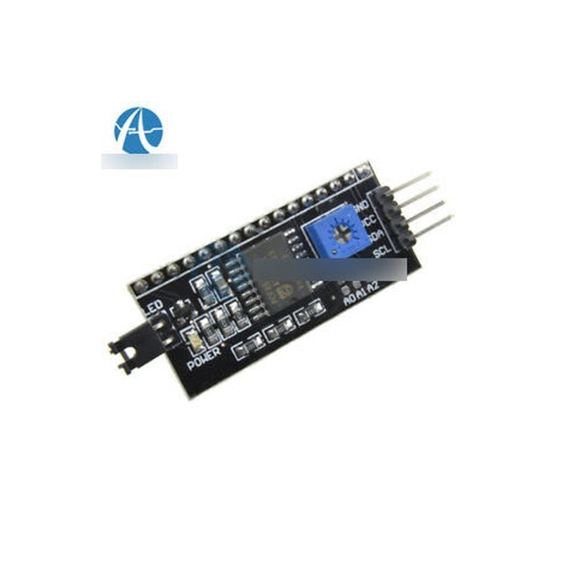 I2C interfész kártya - MCP23017 1602/2004/12864 5V LCD bővítő I2C IIC ...
