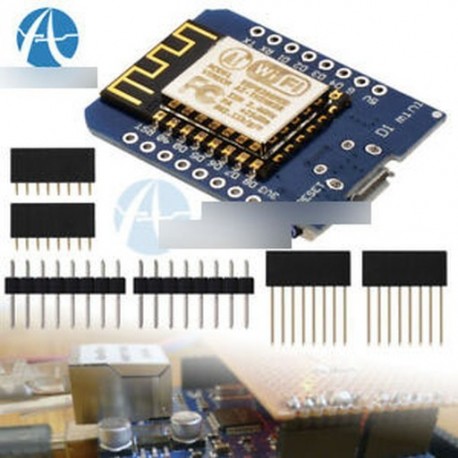 ESP-12 WeMos D1 - WeMos D1 Nodemcu CH340 ESP-12E 12F ESP-12S WiFi fejlesztő panel árnyékoló adapter