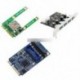 4 portos PCI-E és USB 3.0 adapterek ... - Mini 4 port PCI-E USB 2.0 / 3.0 HUB PCI Express bővítőkártya adapter